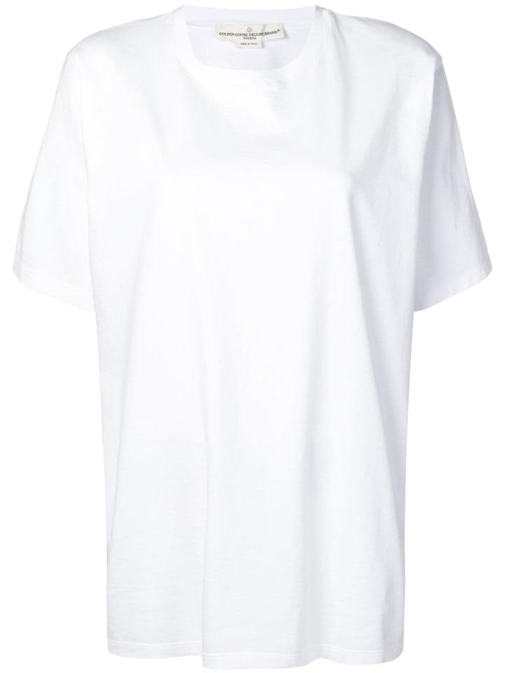 Golden Goose Oversized Logo T-shirt - White
