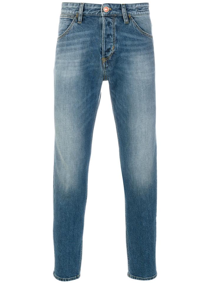 Pt05 Straight Leg Jeans - Blue