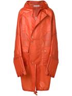 Walter Van Beirendonck Rain Coat - Yellow & Orange
