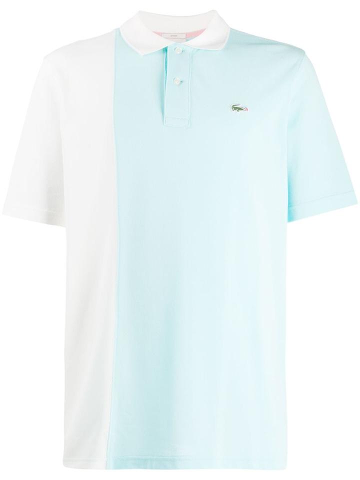 Lacoste Live X Golf Le Fleur Two-tone Polo Shirt - Blue
