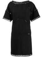 Dsquared2 Lace Insert Dress - Black
