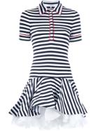 Natasha Zinko Striped Jersey Mini Dress