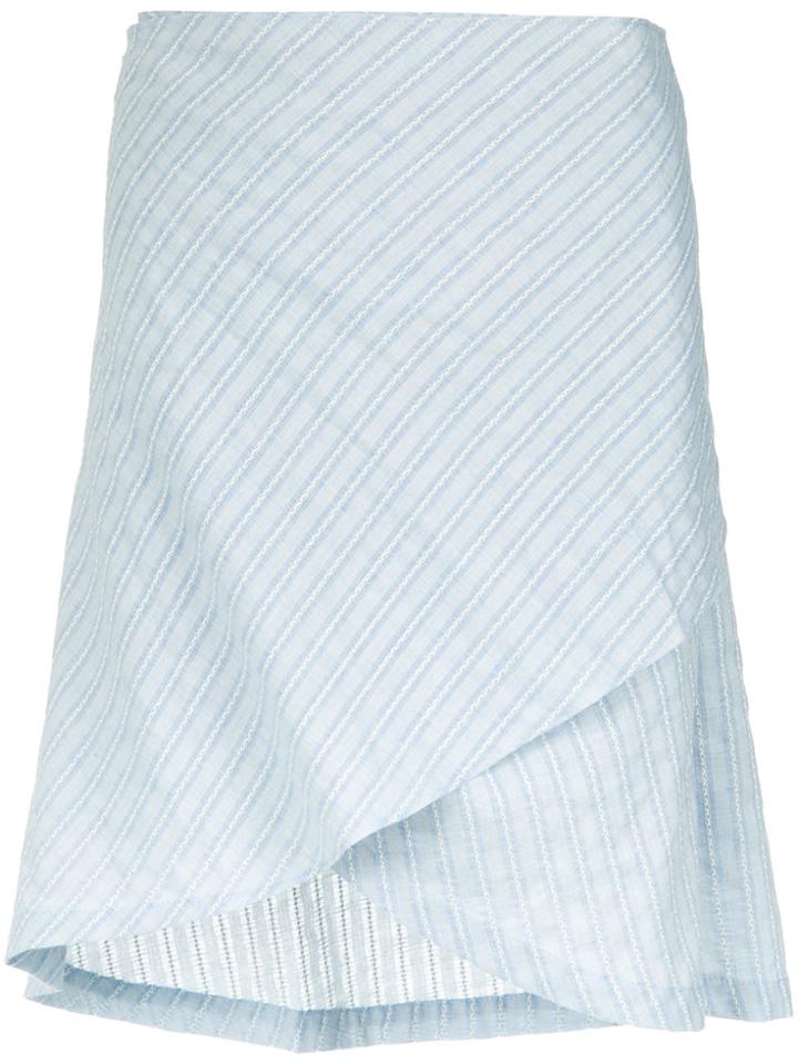 Lilly Sarti Striped Wrap Skirt - Unavailable