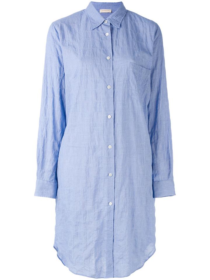 Wunderkind - Oversized Shirt - Women - Cotton/polyurethane - 40, Blue, Cotton/polyurethane