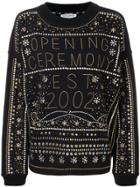 Opening Ceremony Studded Logo Sweatshirt - Black