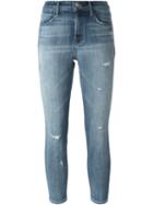 J Brand Cropped Jeans, Women's, Size: 27, Blue, Cotton/polyurethane