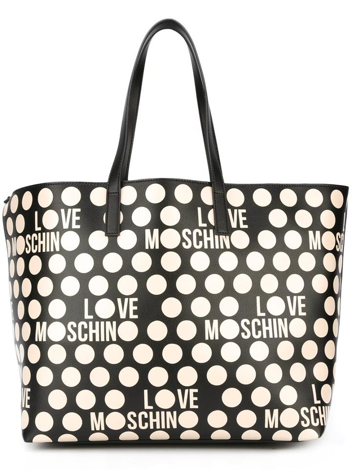 Love Moschino Polka Dot Tote