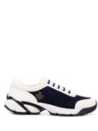 Mr & Mrs Italy Suede Lace Up Sneakers - Blue