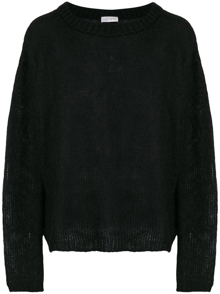 Faith Connexion Crew-neck Jumper - Black