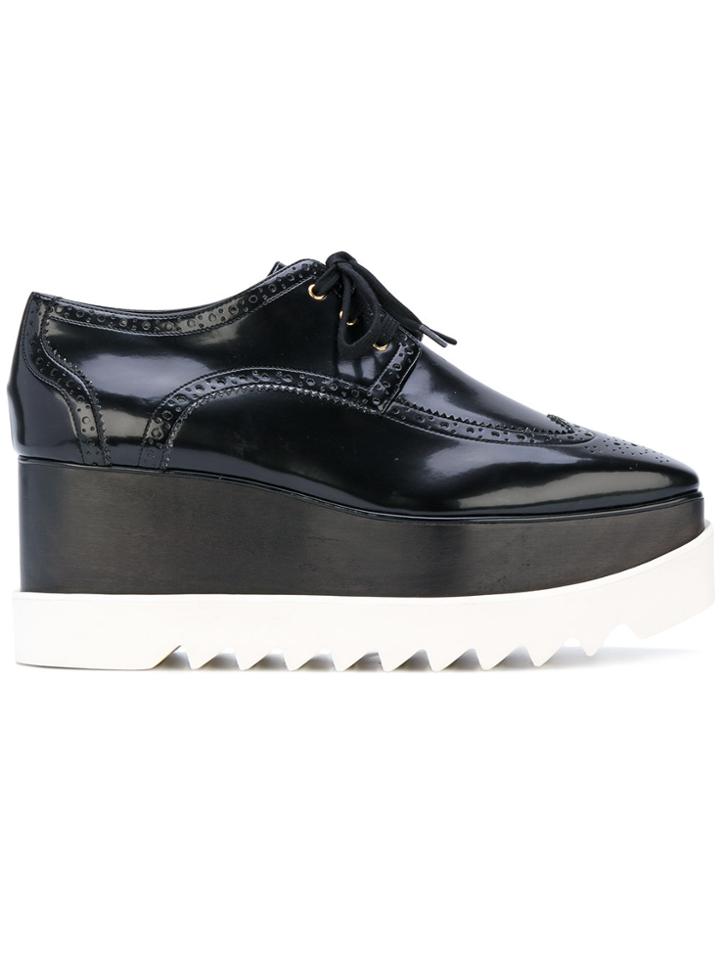 Stella Mccartney Elyse Brogue Shoes - Black