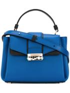 Bulgari - Serpenti Satchel - Women - Calf Leather - One Size, Blue, Calf Leather