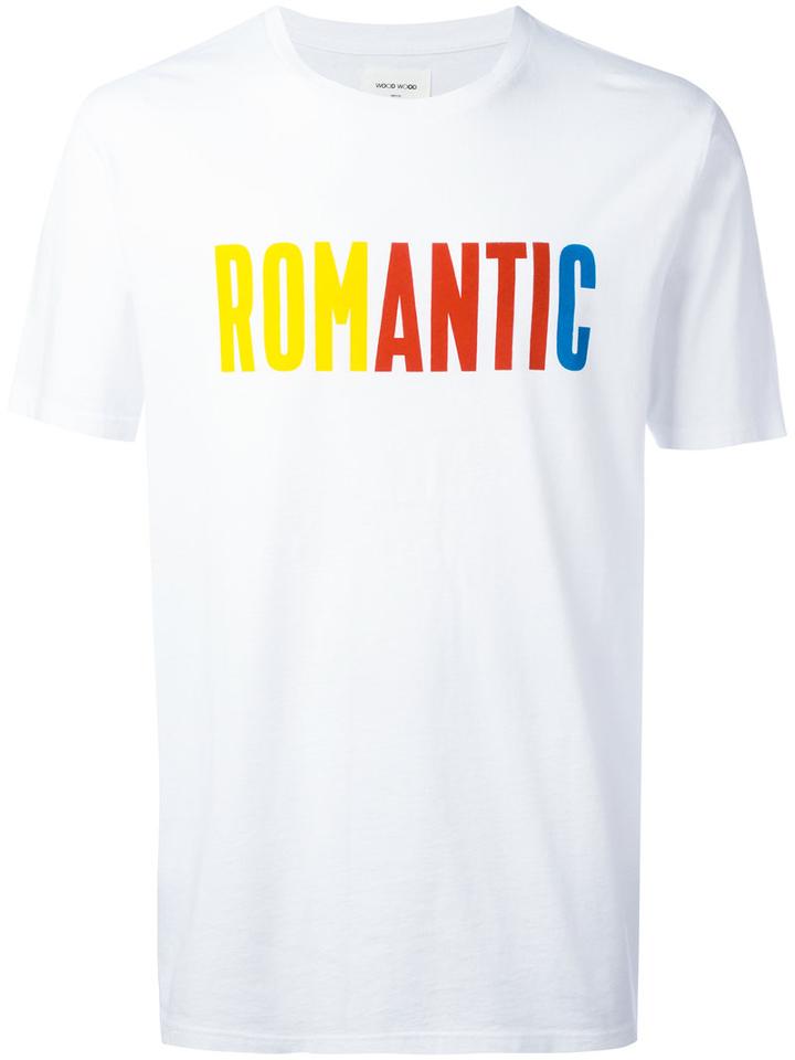 Wood Wood - Romantic Print T-shirt - Men - Cotton - S, White, Cotton