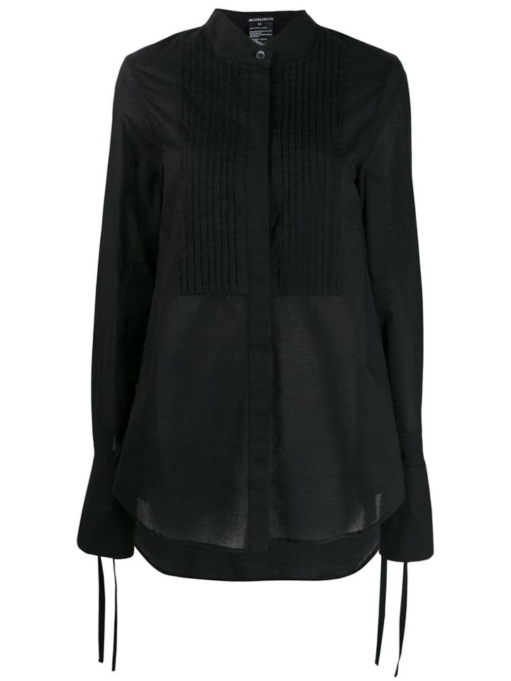 Ann Demeulemeester Loose Fit Dinner Shirt - Black