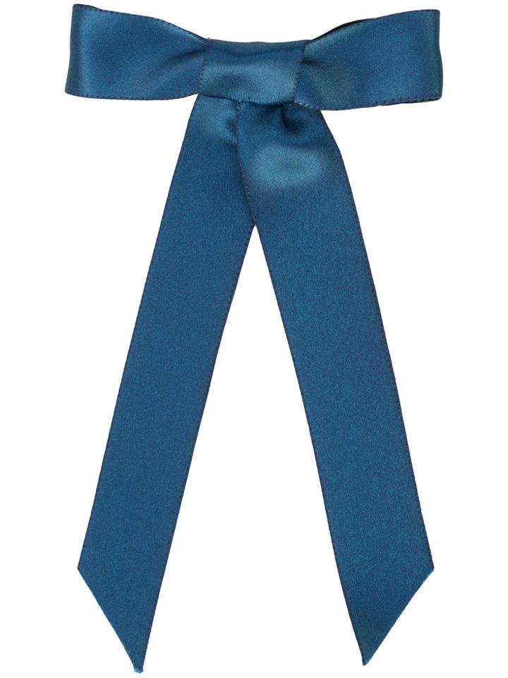Jennifer Behr Bow Hair Clip - Blue