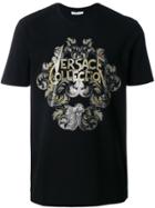Versace Collection Logo Print T-shirt - Black