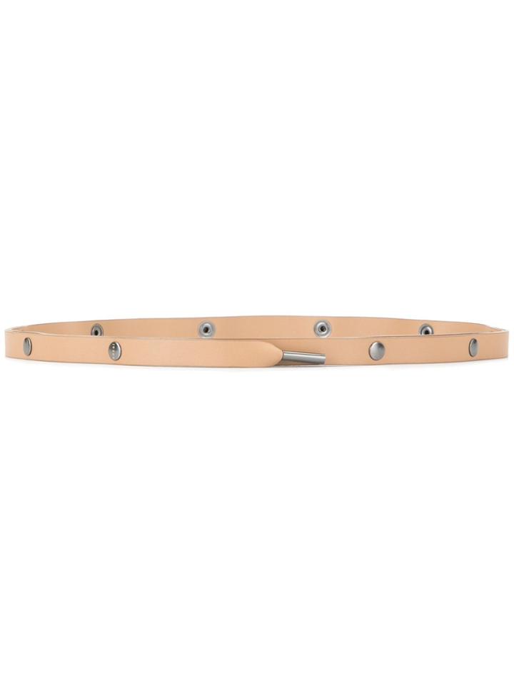 Sacai Buttoned Belt - Brown