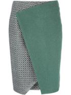 Linda Farrow Gallery Panelled Wrap Skirt
