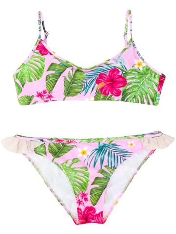 Mc2 Saint Barth Kids Mistral Bikini - Pink