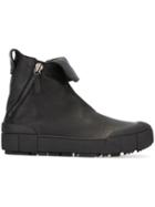 Emporio Armani Folded Ankle Boots