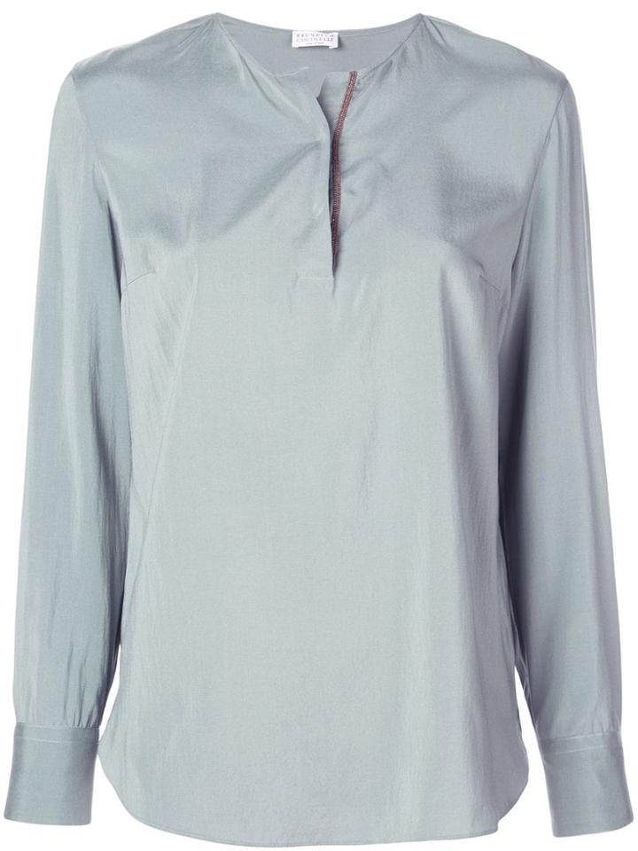 Brunello Cucinelli Loose-fit Blouse - Green