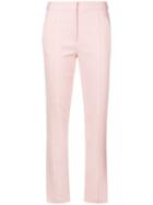 Tory Burch Mid-rise Tailored Trousers - Pink