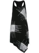 Uma Raquel Davidowicz Printed Asymmetric Dress - Black