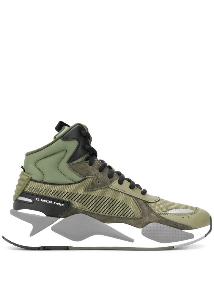 Puma Puma 369821 01 Burnt Olive Leather/fur/exotic Skins->leather -