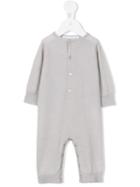 Tartine Et Chocolat - Round Neck Romper - Kids - Cashmere - 6 Mth, Grey