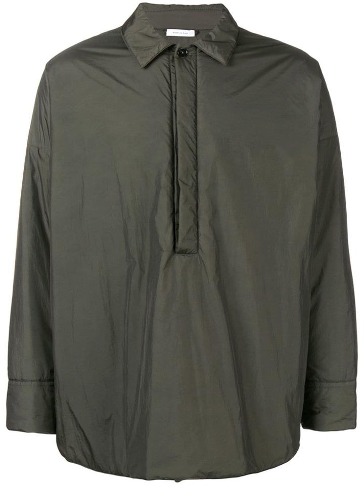 Jil Sander Oversized Shirt Jacket - Green