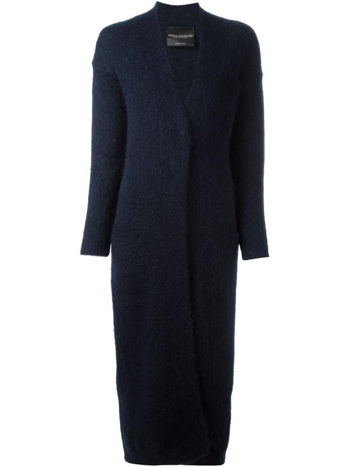 Erika Cavallini Semi Couture V Neck Cardi-coat