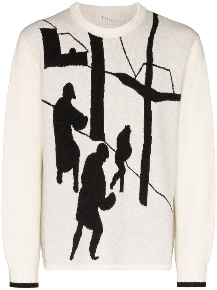 Linder Kazimir Winterland Intarsia Sweater - Multicolour