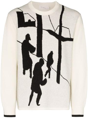 Linder Kazimir Winterland Intarsia Sweater - Multicolour