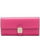 Furla Bifold Foldover Wallet - Pink