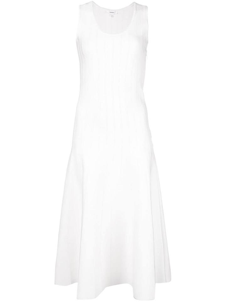 Casasola Flared Midi Dress - White