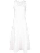 Casasola Flared Midi Dress - White