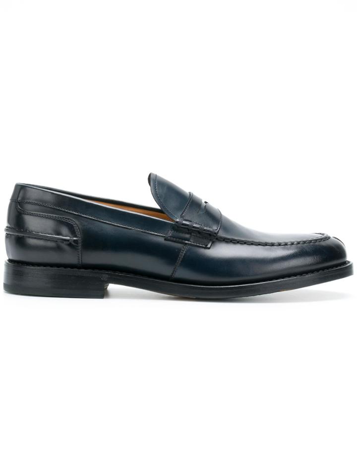 Fabi Classic Loafers - Blue