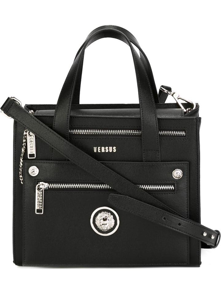 Versus Lion Head Double Zip Tote