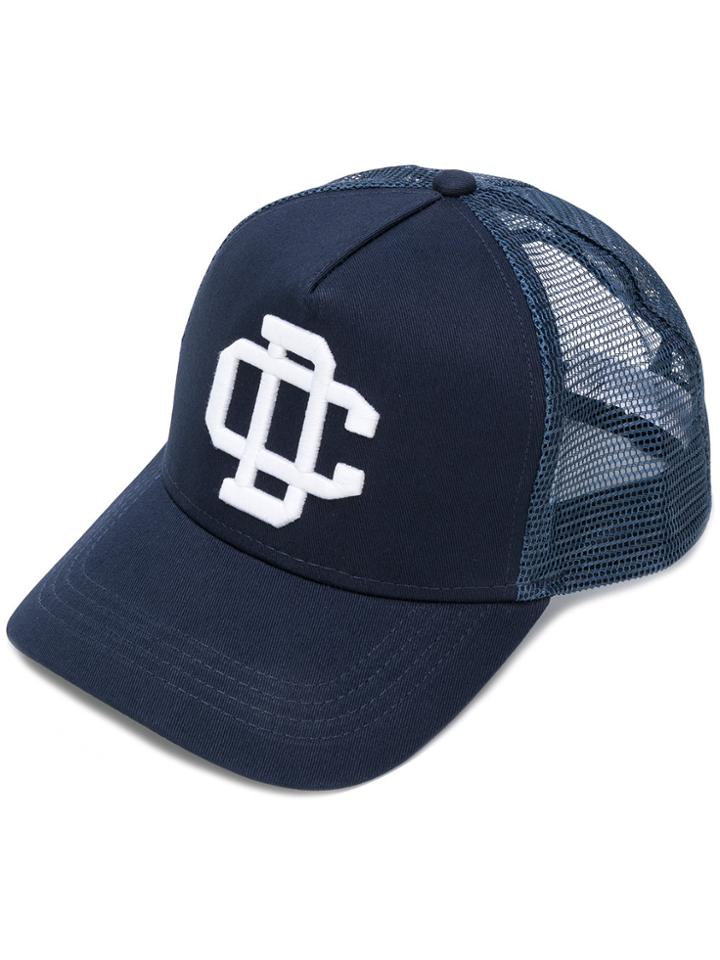 Dsquared2 Dc Logo Embroidered Baseball Cap - Blue