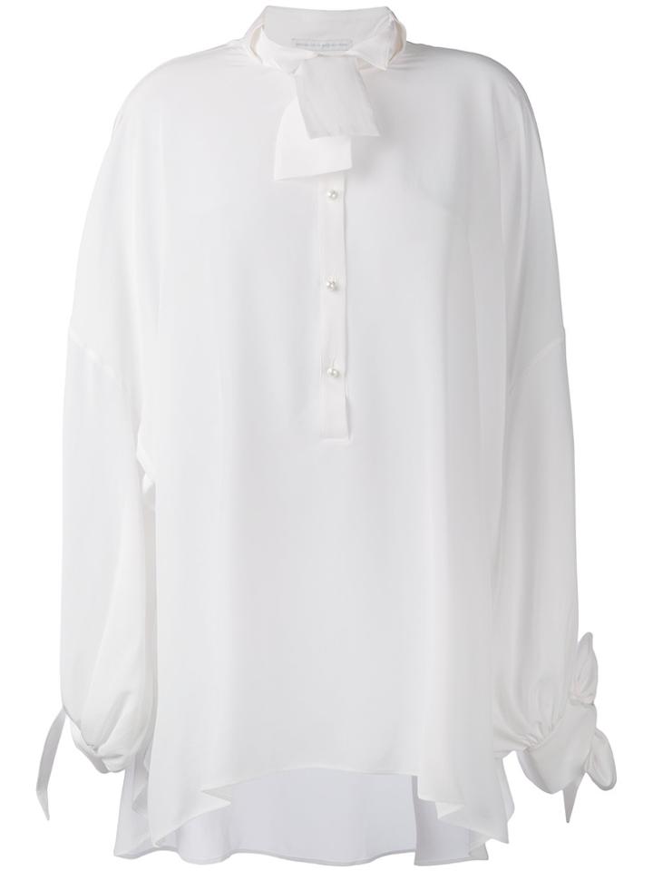 Ermanno Scervino Oversized Blouse - White