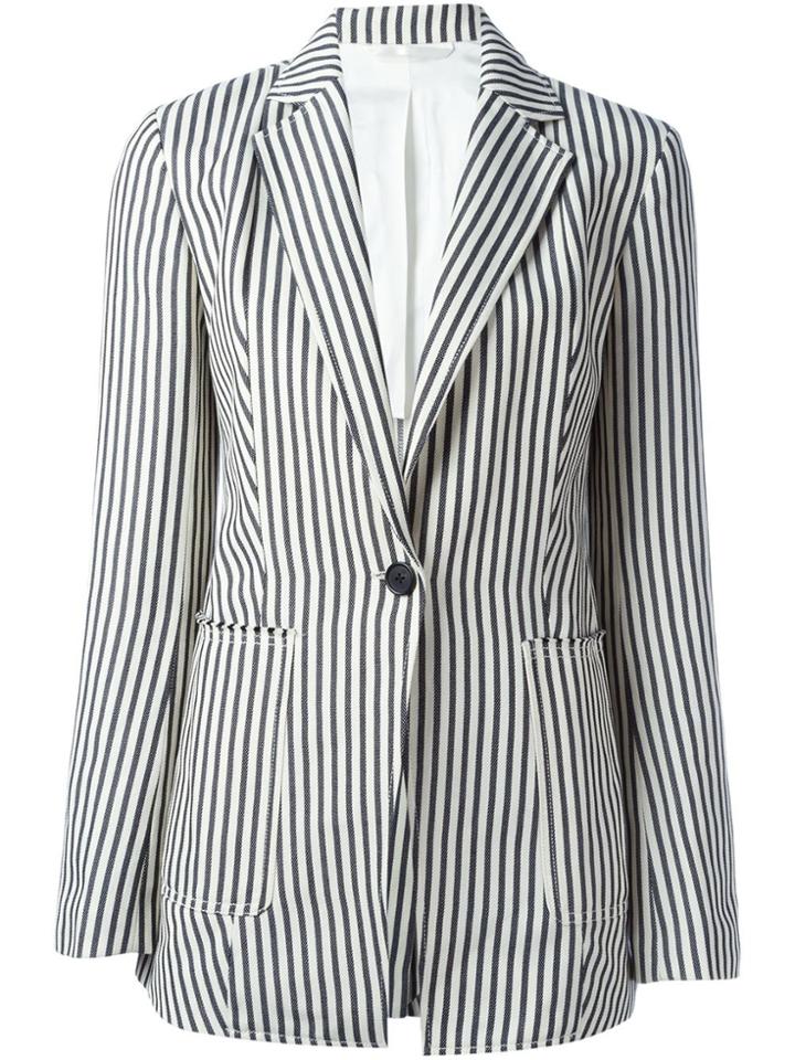 3.1 Phillip Lim Striped Blazer - Blue