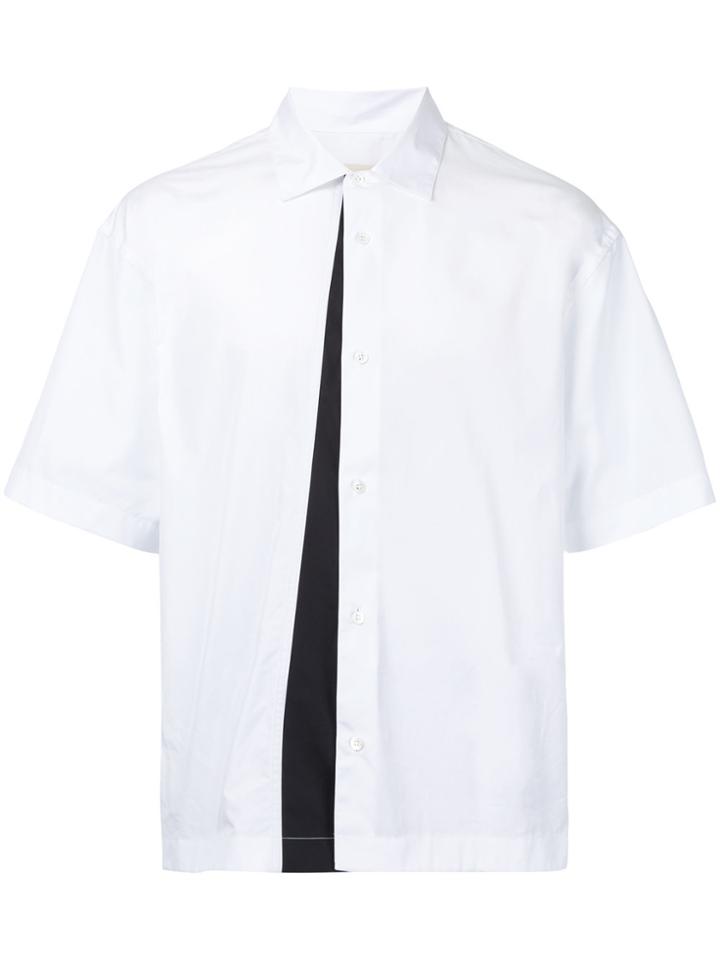 Dsquared2 Pin Detail Collar Shirt - Black