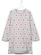 Stella Mccartney Kids 'saphire' Star Print Dress, Girl's, Size: 14 Yrs, Grey