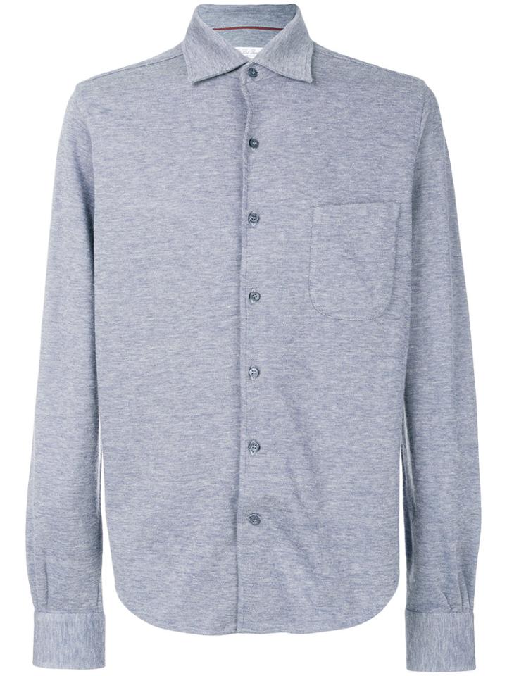 Loro Piana Long Sleeved Shirt - Grey