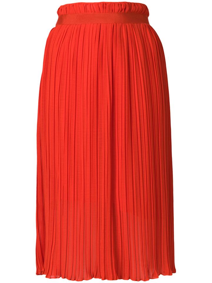 Baum Und Pferdgarten Micro Pleated Skirt - Red