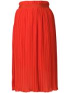 Baum Und Pferdgarten Micro Pleated Skirt - Red