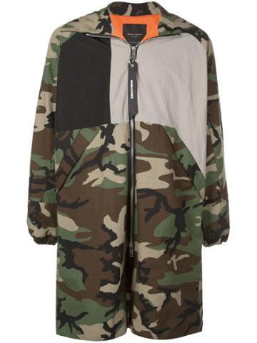 Daniel Patrick Track Raincoat - Green