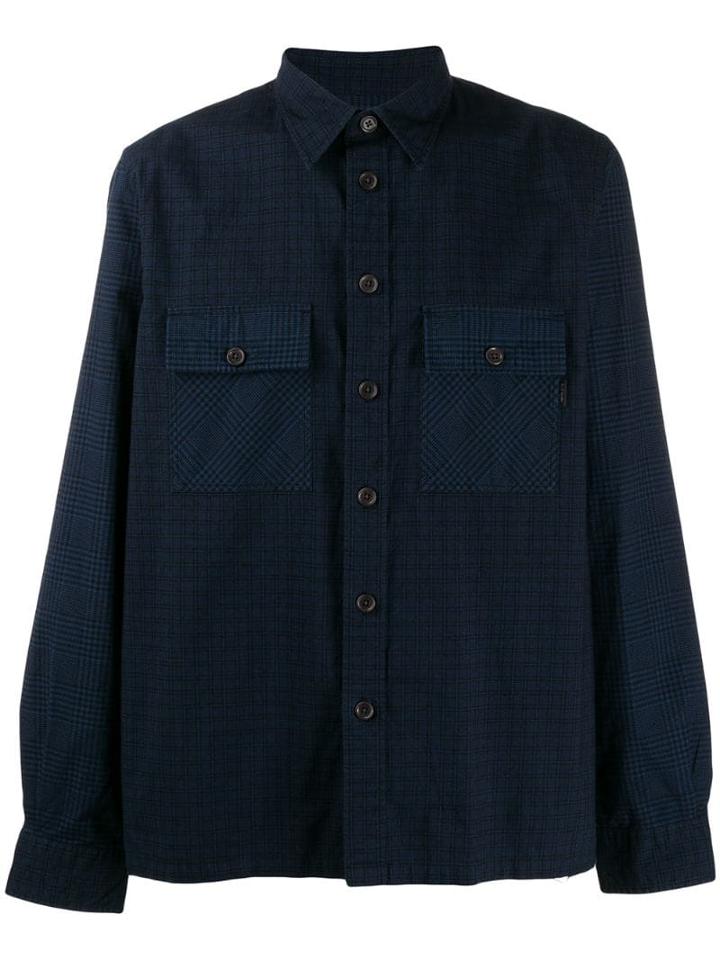 Ps Paul Smith Check Shirt - Blue