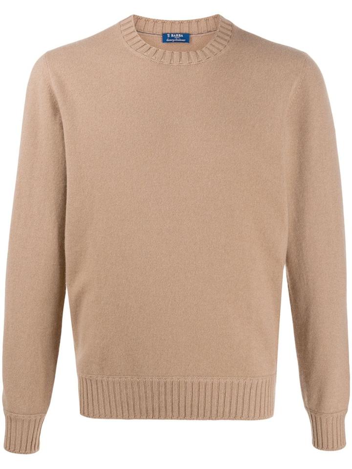 Barba Knitted Jumper - Neutrals