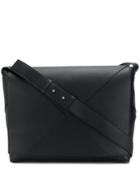 Bottega Veneta Oversized Intrecciato Shoulder Bag - Black