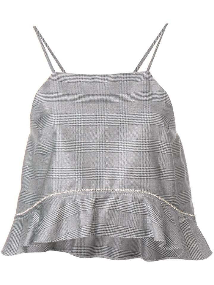 Ganni Suiting Top - Grey